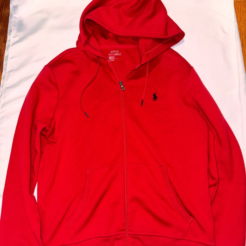 Polo ralph Lauren zip up hoodie